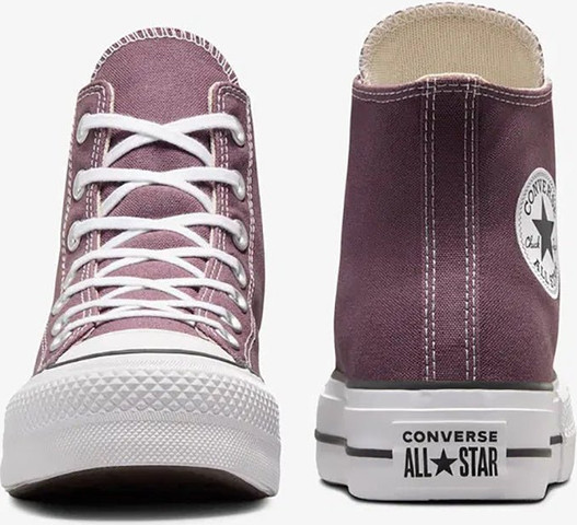 נעלי אולסטאר Chuck Taylor Lift Platform נשים - קונברס אולסטאר - Purple