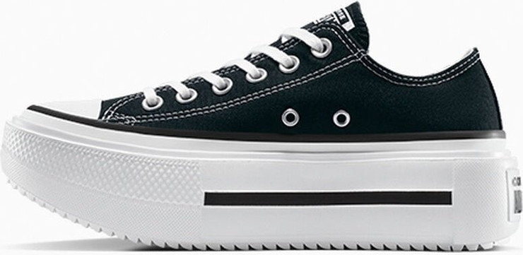 נעלי אולסטאר Chuck Taylor Lift Double Stack Platform נשים - קונברס אולסטאר - Black