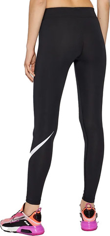 טייץ Nike לנשים דגם Mid-Rise Swoosh