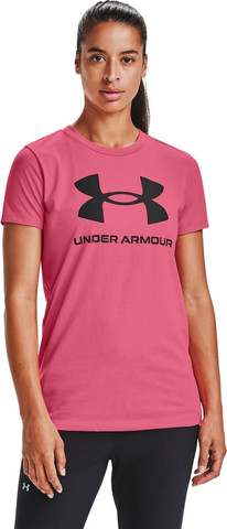 טי שירט Under Armour לנשים דגם Live Sportstyle Graphic