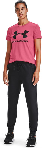טי שירט Under Armour לנשים דגם Live Sportstyle Graphic
