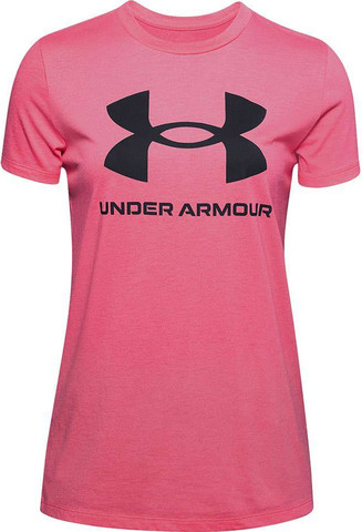 טי שירט Under Armour לנשים דגם Live Sportstyle Graphic