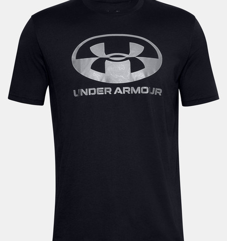 טי שירט Under Armour לגברים דגם Locker Tag Wordmark