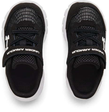 Under Armour BInf Assert 9 AC נעלי צעד ראשון אנדר ארמור צבע שחור לבן נעלי ספורט ילדים
