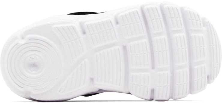 Under Armour BInf Assert 9 AC נעלי צעד ראשון אנדר ארמור צבע שחור לבן נעלי ספורט ילדים