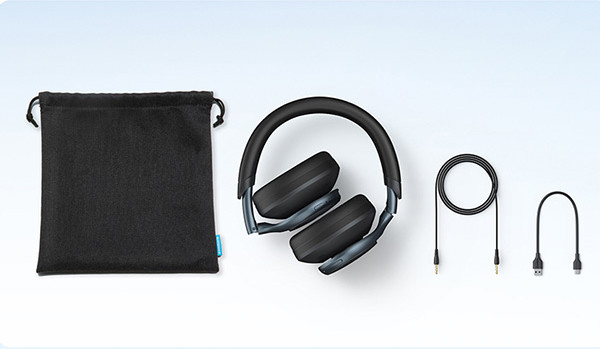 אוזניות קשת On-Ear אלחוטיות Anker אנקר Soundcore Space One A3035 לבן