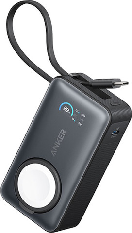 סוללת גיבוי 10,000mAh ‏Anker אנקר MagGo Power Bank