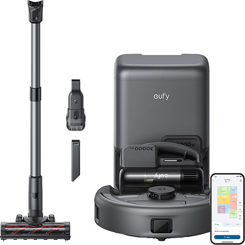 שואב אבק רובוטי משולב שואב מוט ידני Anker אנקר Eufy E20 Robot Vacuum
