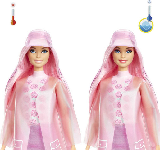 ברבי מחליפה צבעים - 7 הפתעות - Barbie Color Reveal