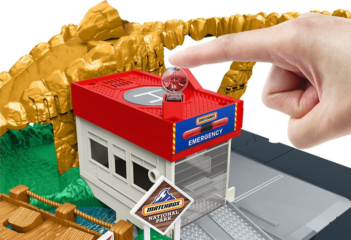 סט מכוניות אקשן הרפתקה בהרים | Matchbox