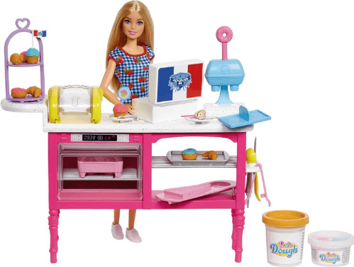 ברבי סט מטבח ואביזרים גדול Barbie