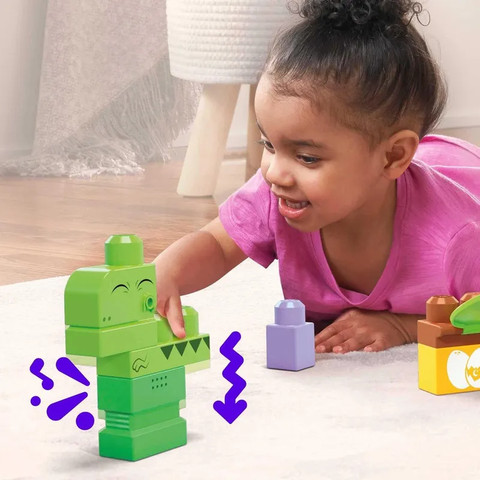 מגה בלוקס חושים דינוזאורים 24 חלקים - Fisher Price