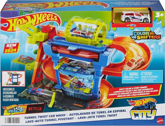 הוט ווילס מארז שטיפת מכוניות - Hot Wheels