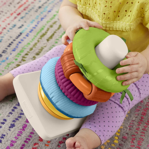 מגדל טבעות חושי - Fisher Price