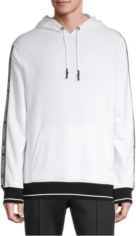 סווטשירט Karl Lagerfeld לגברים בדגם Fleece Logo-tape