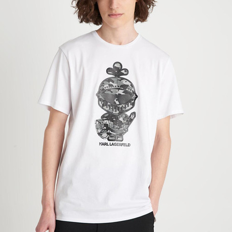 טי שירט Karl Lagerfeld לגברים דגם Got Camo