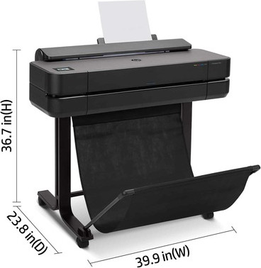 פלוטר HP DesignJet T650 24-in 5HB08A