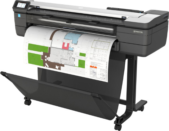 מדפסת משולבת HP DesignJet T830 של 36 אינץ' (F9A30D)