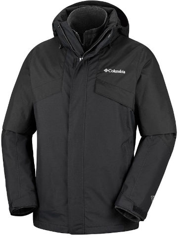 מעיל משולב לגברים Bugaboo II Fleece Interchange M black/black