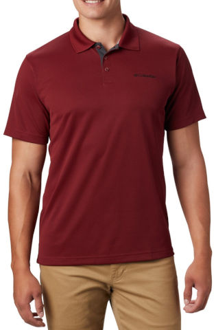 חולצת פולו לגברים Utilizer Polo red jasper