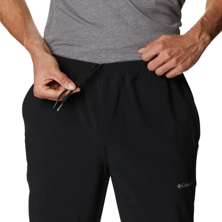 מכנסי ספורט ארוכים לגברים Columbia Hike Jogger Black