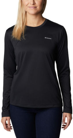 חולצה ארוכה לנשים Columbia Hike L/S Black