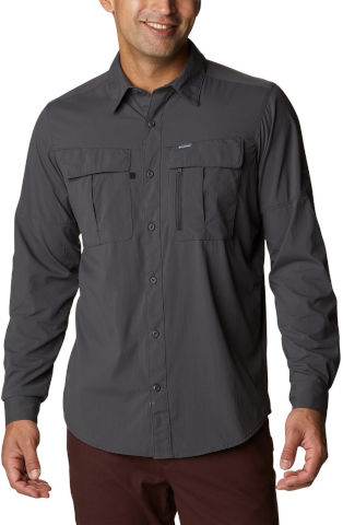 NEWTON RIDGE II L/S shark M  חולצה