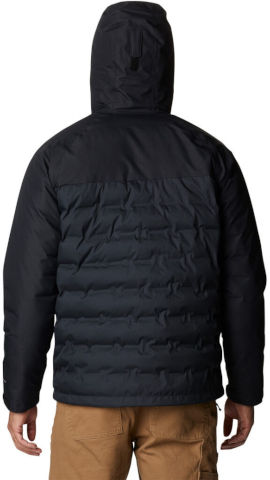 מעיל פוך לגברים Grand Trek II Down Hooded Black