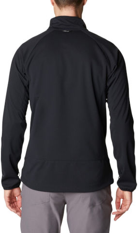 מעיל סופטשל לגברים Canyon Meadows Softshell Black