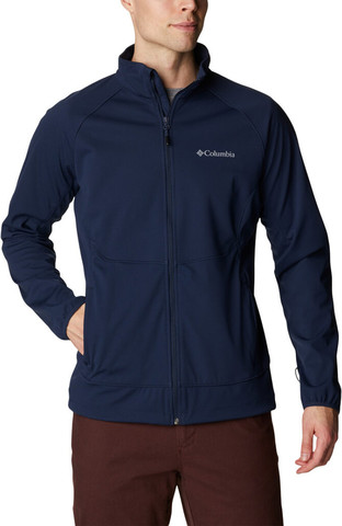מעיל סופטשל לגברים Canyon Meadows Softshell c_navy