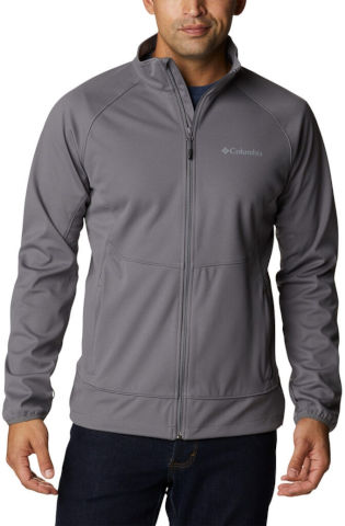 מעיל סופטשל לגברים Canyon Meadows Softshell city grey