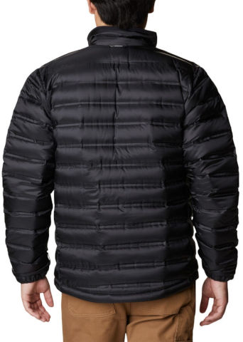 מעיל פוך לגברים Pebble Peak Down Black