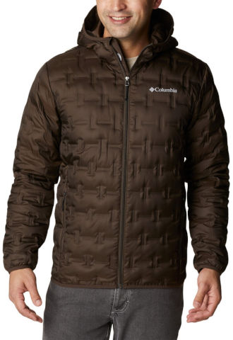 מעיל פוך לגברים Delta Ridge Down Hooded M Cordovan