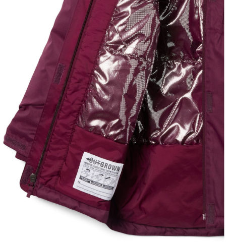 מעיל מבודד לילדות ונערות Suttle Mountain Long Insulated marionberry