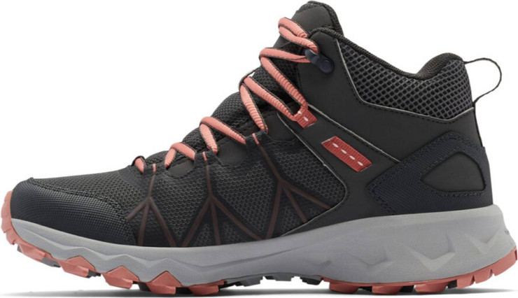 נעלי טיולים לנשים Peakfreak II Mid Outdry W Dark Grey