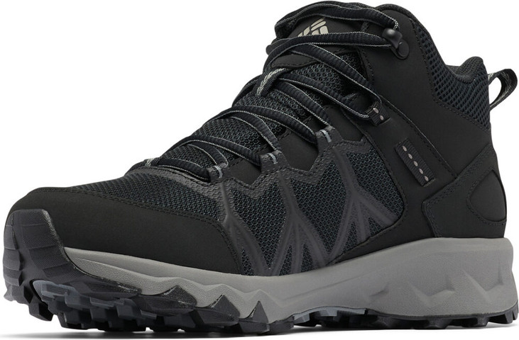 נעלי טיולים לגברים Peakfreak II Mid Outdry black/titanium