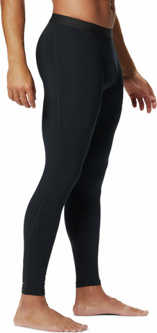 מכנסיים תרמיים ארוכים לגברים Midweight Stretch Baselayer black/black