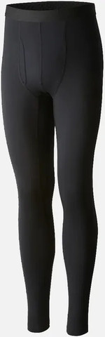 מכנסיים תרמיים ארוכים לגברים Midweight Stretch Baselayer black/black