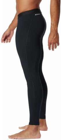 מכנסיים תרמיים ארוכים לגברים Midweight Stretch Baselayer black/black