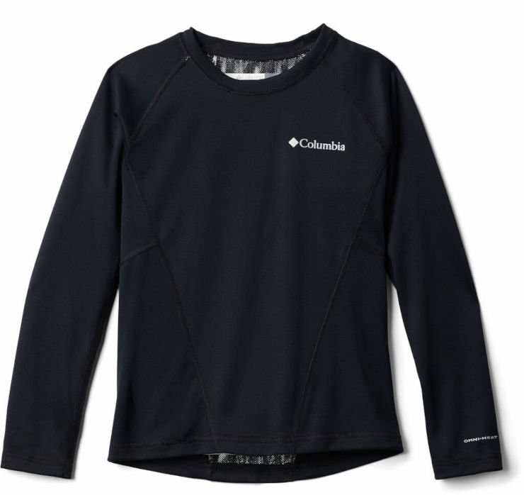 חולצה תרמית לילדים ונוער Youth Midweight Crew II black typo