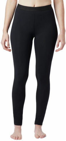 מכנסיים תרמיים ארוכים לנשים Midweight Stretch Baselayer black/black