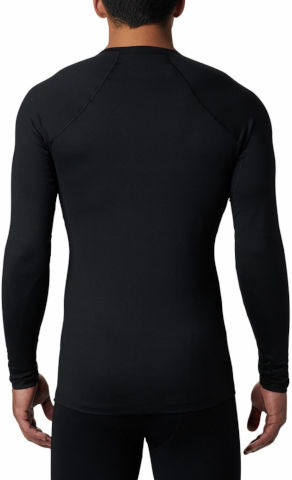 חולצה תרמית ארוכה לגברים Midweight Stretch Long Sleeve Top black/black