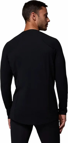 חולצה תרמית ארוכה לגברים Midweight Stretch Long Sleeve Top black/black