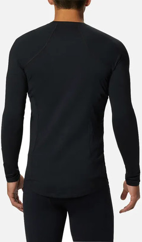 חולצה תרמית ארוכה לגברים Midweight Stretch Long Sleeve Top black/black