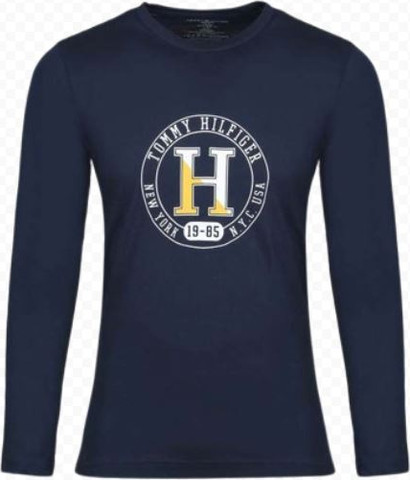 טישרט ארוך מודפס לגבר TOMMY HILFIGER‏