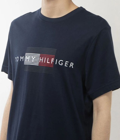חולצות  טי מודפס TOMMY HILFIGER שרוול קצר
