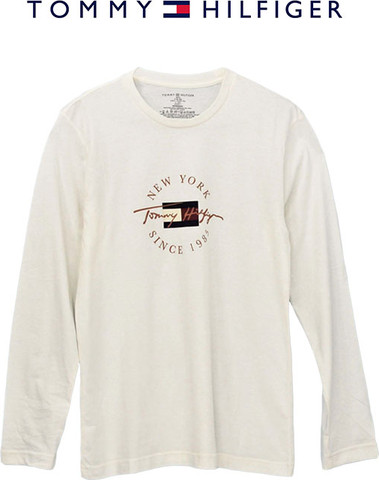 טישרט ארוך מודפס לגבר TOMMY HILFIGER‏