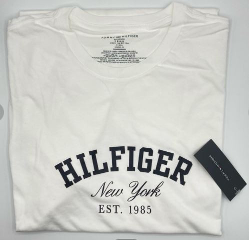 חולצת טי מודפס TOMMY HILFIGER שרוול קצר