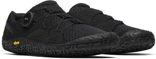 נעלי טיולים ושטח מירל גלוב 6 בואה לגברים Merrell VAPOR GLOVE 6 BOA/BLACK J068453