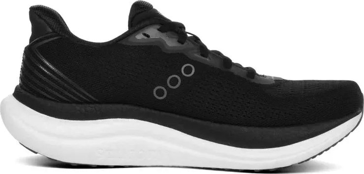 נעלי ריצה רחבות סאקוני לגברים Saucony TRIUMPH 23 BLACK/WHITE S21024-200